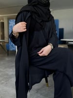 عباية سفر اسود