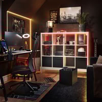 وحدة أرفف ابيض ( 12 أرفف )