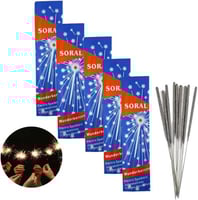 شموع النجوم المتلألئة شكل شمس وقمر لحفلات أعياد ال...