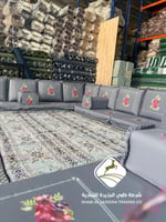 جلسة مطرزة لون كحلي