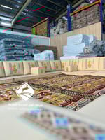 جلسة مطرزة نقشة الدلة والفنجان