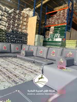 جلسة مطرزة لون كحلي