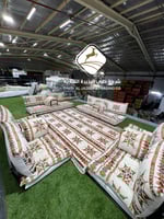 جلسات خارجية دبل مع الاستاند الحديد والفرشة