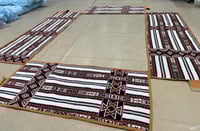 طقم فتحة النار 4 مدات مبطنه بحشوة اسفنج مع المراكي