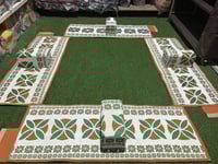 طقم فتحة النار 4 مدات مبطنه بحشوة اسفنج