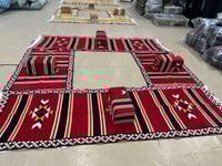 طقم مدات سدو احمر