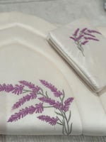 طقم صلاه سجاده طبي مع شرشف وغطاء مصحف