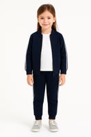 طقم رياضي بناتي مدرسي ثلاث قطع