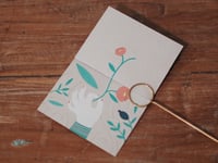 بطاقة ماكنت مثل العابرين فإنهم مروا علي و آنت سرت...