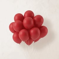 طقم بالونات احمر