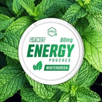 Wintergreen ENERGY POUCHES 80mg نعناع فاخر٨٠ملغ