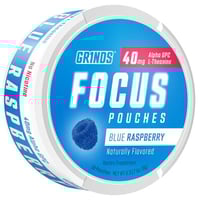 Blue Raspberry Focus Pouches 40gm توت ازرق ٤٠ ملغ