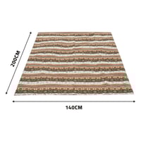 فرشة جلوس ارضية 2*1.4 م- سهلة الحمل والتخزين، تتحم...