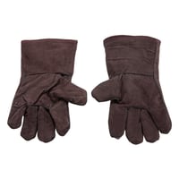 قفازات يد جلد مبطن فرو - حماية عالية لليد والذراع،...