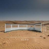 رواق رحلات متعدد الاستخدامات 11.4*1.4 م، مناسب للع...