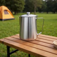 مفواح قهوة ستانليس ستيل عالي الجودة 1لتر- متين وطو...