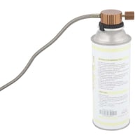 مشعل فحم وحطب بالغاز 39 سم- يضمن مسافة أمان، تحكم...