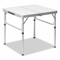 طاولة الومنيوم محمولة قابلة للطي 60×60 سم، تتحمل 2...