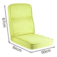 كرسي ارضي 6 حركة يتحمل 100 كجم يدعم الظهر ويوفر را...