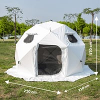 خيمة عازلة للحرارة 2.1*2.1*1.7م- تحجب الحرارة وأشع...