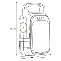 محطة طاقة كهربائية للتخييم 83.25 واط- تصميم مدمج و...