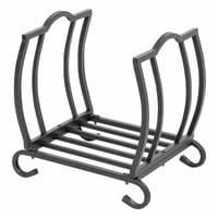 حامل حطب متنقل 43.2*32*45 سم، يتحمّل وزن عالي، يسه...