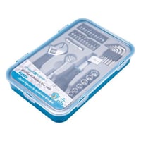 طقم عدة مفاتيح متعددة الاستخدامات 40 قطعة- يغطي جم...