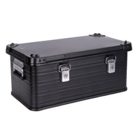 عزبة رحلات الومنيوم 91 لتر - يتحمّل الاستخدام الشا...