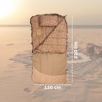 فراش نوم الشمال قطني 1.2 ×2.2 م حتى ،8 درجة، يتحمل...