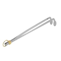 ملقاط نار ستانليس ستيل 47 سم - يتحمّل الاستخدام ال...