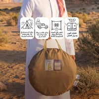 حمام متنقل والمخيمات اتوماتيك 1.1×1.1×1.9م، توفر خ...