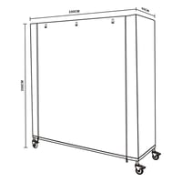 دولاب عدة البر 2*2*.65 م يتحمل 400 كيلو- يوفر ترتي...