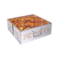 شواية ومنقل فحم 38*38*14 سم - سهلة الحمل، تحمي الي...