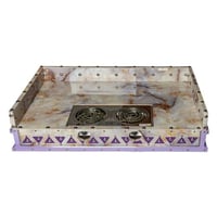 منقل تراثي سعودي خشب 60*100 سم- متين يتحمل الاستخد...