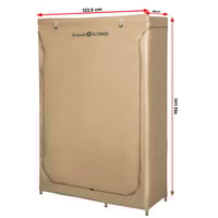 دولاب تخزين عدة البر حديد 060*1.22*1.92م - يتحمّل...