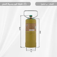 دبة غاز هندية قابلة للتعبئة 0.25 كجم – صغيرة وآمنة...
