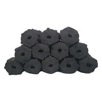 فحم قوالب جوز الهند إندونيسي 2.5 كيلو، مثالي للشوي...