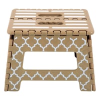 كرسي وسلم بلاستيك يتحمل 150 كجم- سهل الحمل والتخزي...