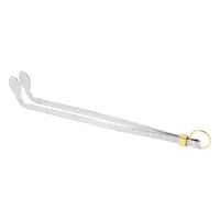 ملقاط نار ستانليس ستيل 67 سم - يتحمّل الحرارة العا...