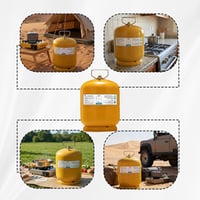 دبة غاز هندي قابلة للتعبة 5 كيلو- متينة وتتحمل الا...