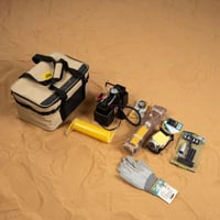 طقم الفزعة مجمعة، 7 قطع ، جميع ادوات سيارتك بمكان...