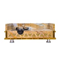 منقل تراثي سعودي خشب 55*75 سم- متين ويتحمل الاستخد...