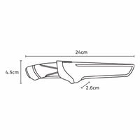 سكين مع حافظة متعددة الاستخدامات، سهلة التخزين