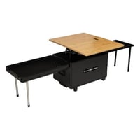 مطبخ متنقل 157*68*53 سم- يتحمّل وزن عالي، سهل الحم...