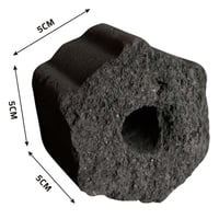 فحم قوالب جوز الهند إندونيسي 2.5 كيلو، مثالي للشوي...