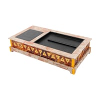 موقد حطب البركان للتدفئة 60×110 سم، سهل النقل بفضل...