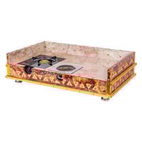 منقل تراثي سعودي خشب 60*100 سم- يوفر خيارات طهي مت...