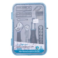 طقم عدة مفاتيح متعددة الاستخدامات 40 قطعة- يغطي جم...