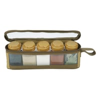 طقم علب بهارات كاملة 5 قطع- تحفظ الأغراض بشكل مرتب...