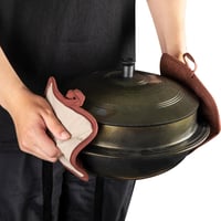 بيز مبطن 17 سم- يحمي اليدين من الحرارة، مناسب للرح...